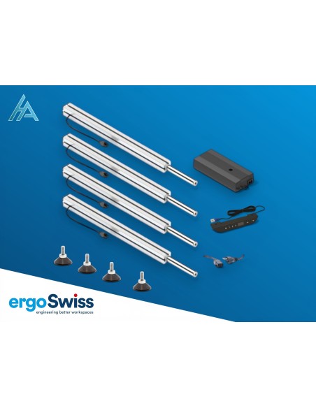 Système de levage SQ.3 4330 EU 12 Ergoswiss Avec pieds
