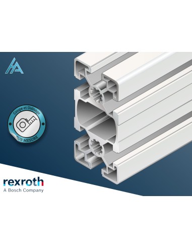 Profilé aluminium 45x90L Bosch Rexroth sur mesure
