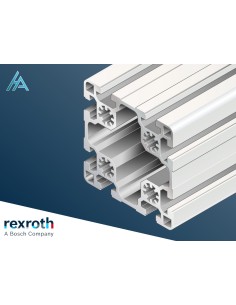 Profilé aluminium d'étayage 90x90L Longueur 6070mm Bosch Rexroth
