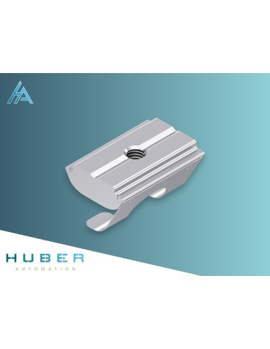 Coulisseau basculant à ressort Rainure 10mm M4 Compatible Bosch Rexroth