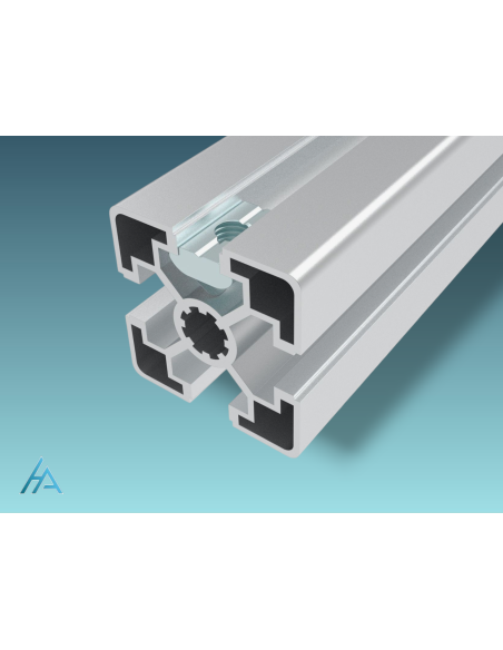 Coulisseau basculant à ressort Rainure 10mm M8 Compatible Bosch Rexroth