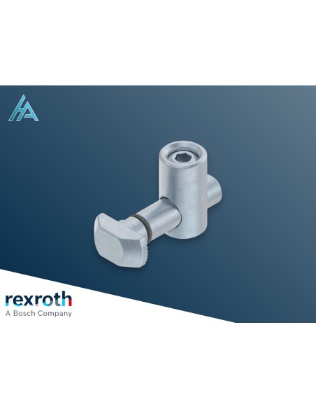 jonction rapide 90° R8 acier inoxydable Bosch Rexroth 3842548937