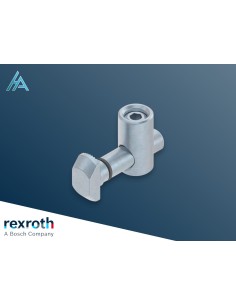 Jonction rapide 0° R8 Acier inoxydable Bosch Rexroth 38425548934