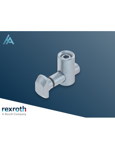 Jonction rapide 0° R8 Acier inoxydable Bosch Rexroth 38425548934
