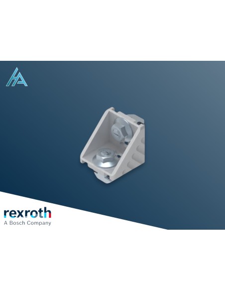 Equerre 40x40 SILVER SET Bosch Rexroth 3842551603