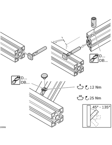JOINT DE SERRAGE RAPIDE 10-S/N  Bosch Rexroth 3842535635