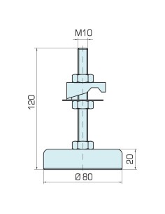 Support Magnétique MH 2