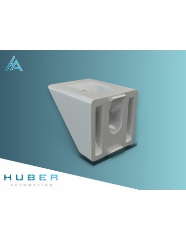 Connecteur d'angle 45° 30x30 SILVER 093WS30245N08