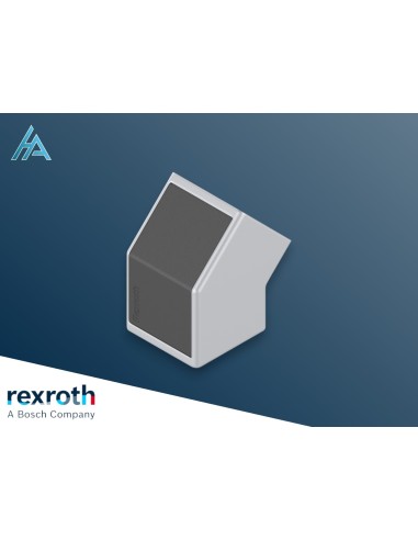 ELEMENT DE JONCTION 45° 30X30 SILVER ESD Bosch Rexroth 3842554453