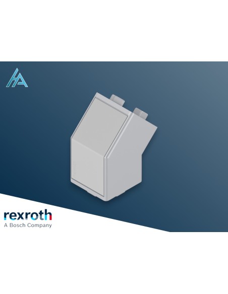 ELEMENT DE JONCTION 45° 45X45 SILVER GREY Bosch Rexroth 3842554456