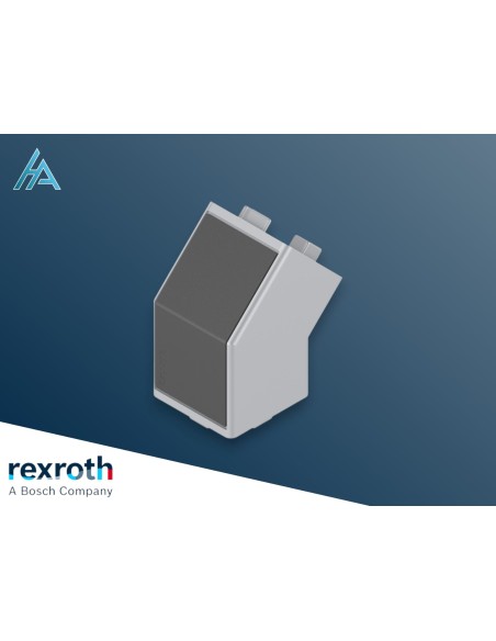 ELEMENT DE JONCTION 45° 45X45 SILVER ESD Bosch Rexroth 3842554457