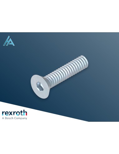 Vis à tête fraisée S8x25 Bosch Rexroth 3842517543