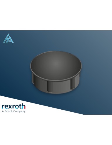 Cache raccord en cube D24, Noir ESD Bosch Rexroth 3842548706