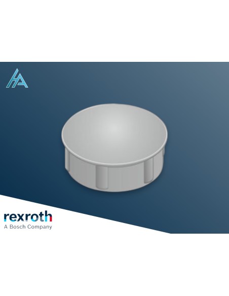 Cache raccord en cube D24, Gris Bosch Rexroth 3842548702