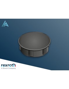 Cache raccord en cube D12, Noir ESD Bosch Rexroth 3842548704