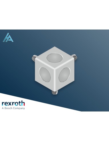 Raccord en cube 45/3 SET Bosch Rexroth 3842549872